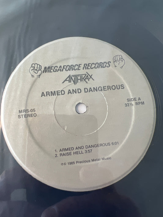 ANTHRAX - armed and dangerous