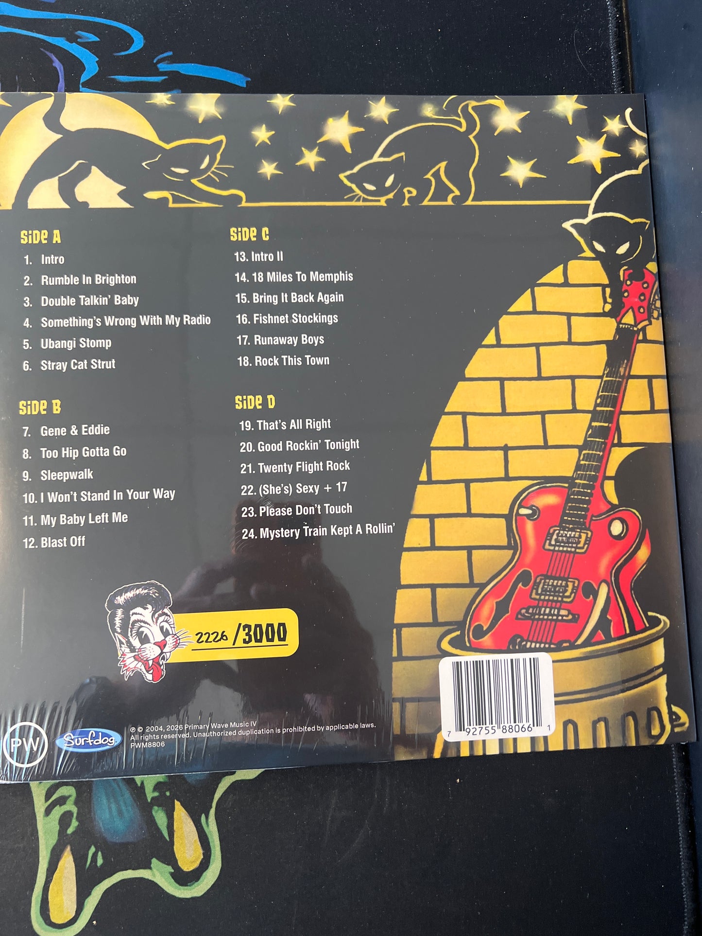 STRAY CATS - rumble in Brixton