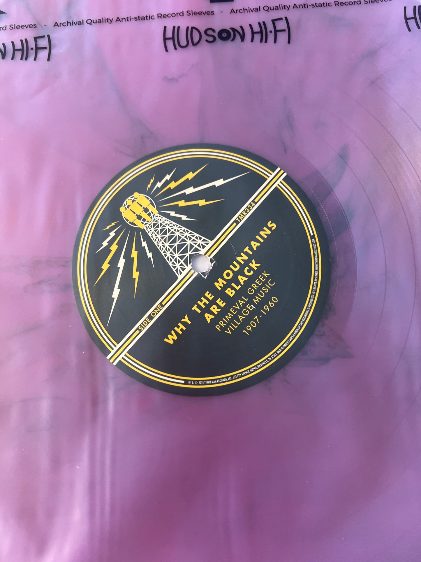 WHY THE MOUNTAINS ARE BLACK - primeval Greek Village Music: 1907-1960