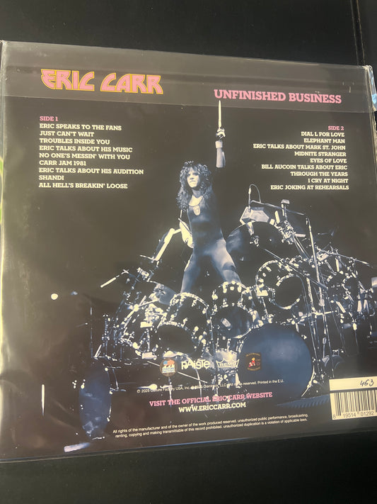 ERIC CARR - unfinished business