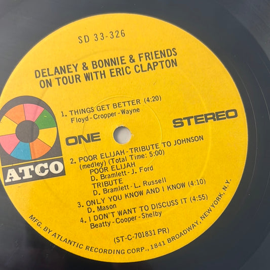 DELANEY & BONNIE & FRIENDS ON TOUR WITH ERIC CLAPTON