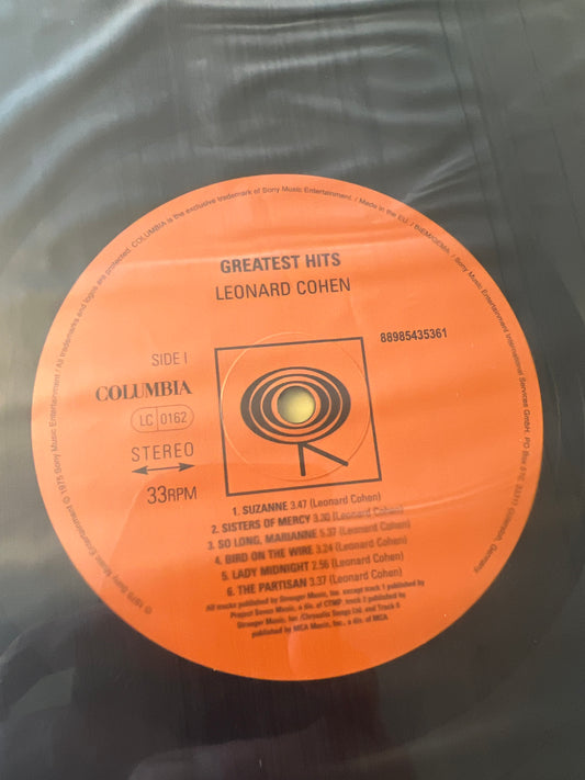LEONARD COHEN - greatest hits