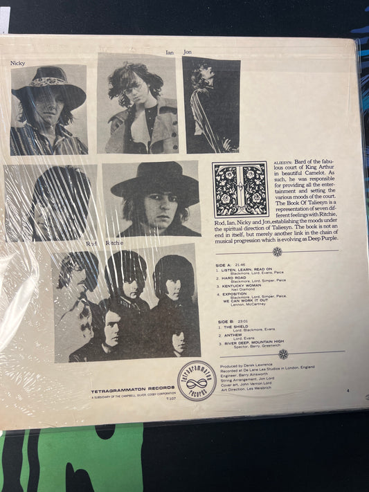 DEEP PURPLE - the book of the taliesyn