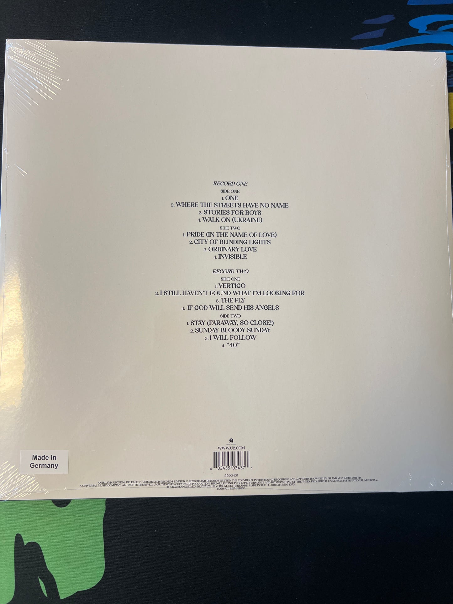 U2 - songs of SURRENDER