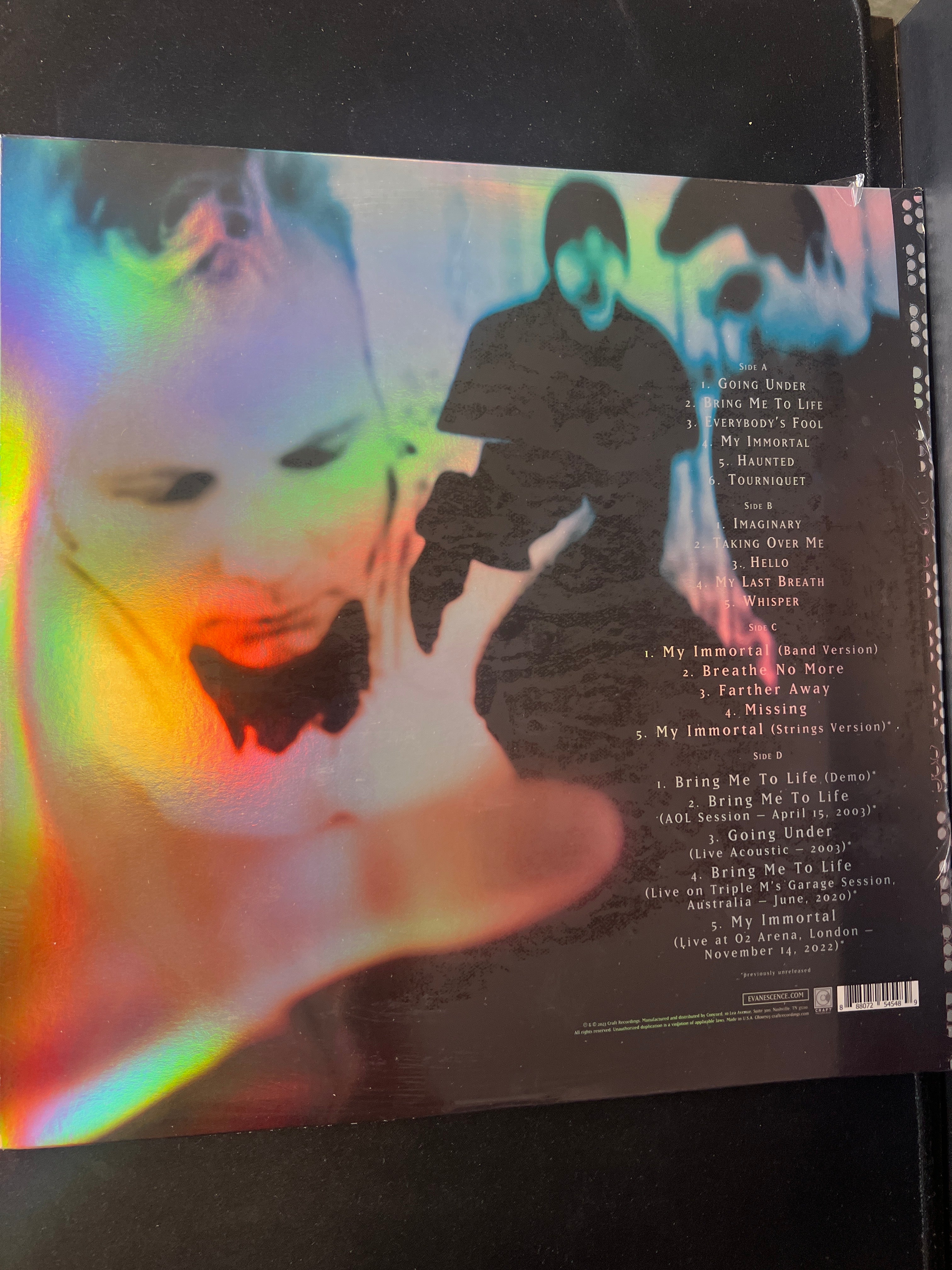 EVANESCENCE - fallen (20th anniversary edition) – Northwest Grooves