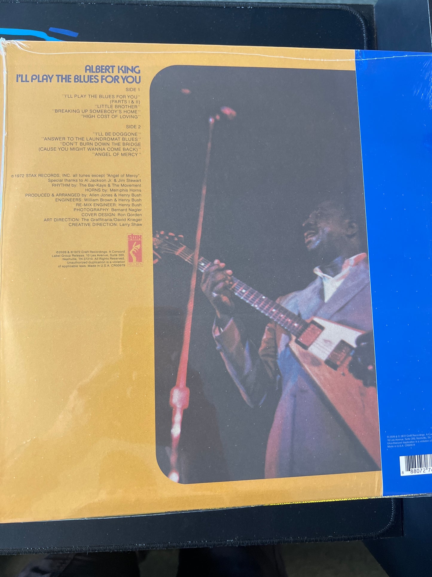ALBERT KING - I’ll play the blues for you