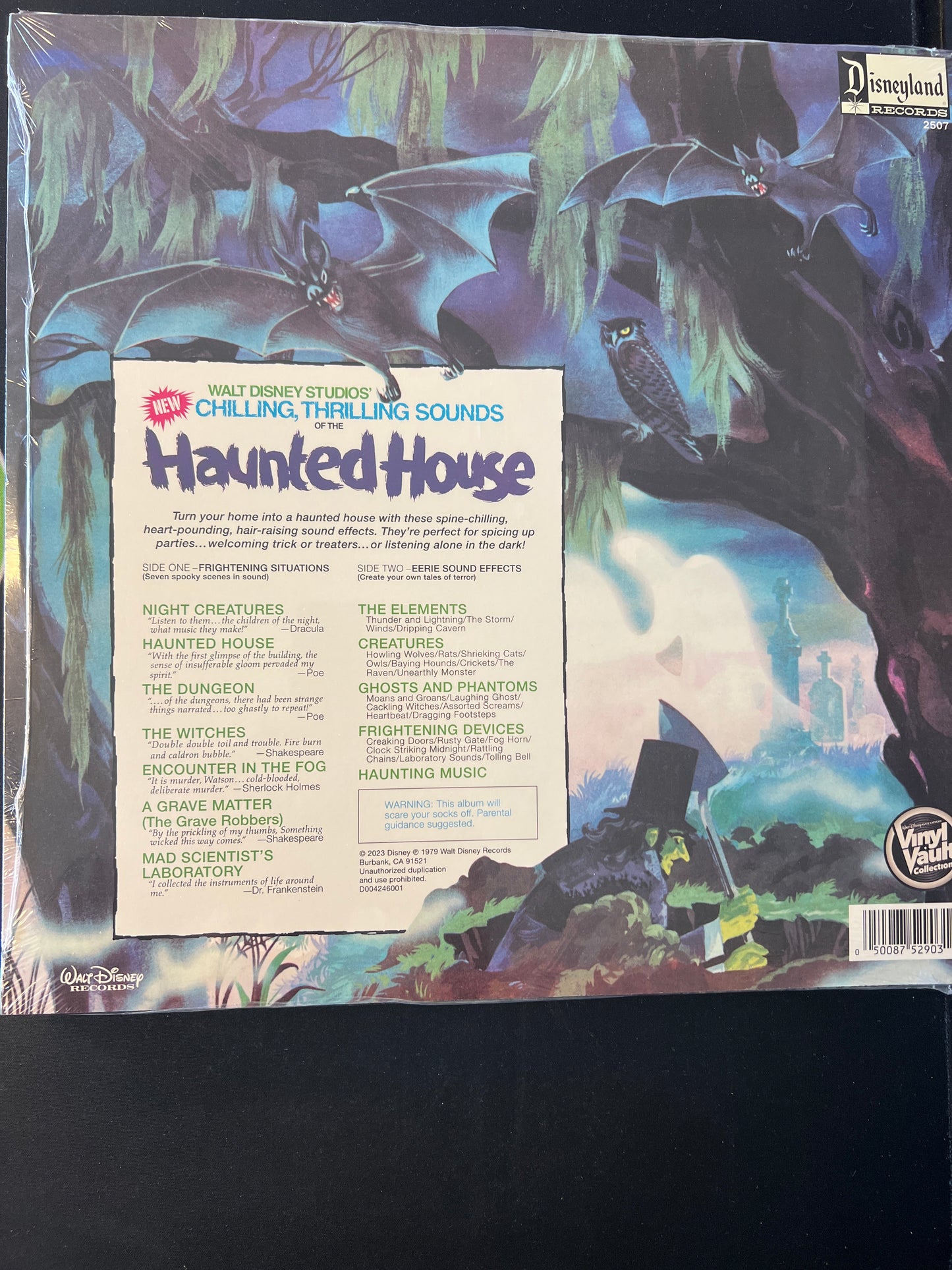 CHILLING THRILLING SOUNDS OF THE HAUNTED HOUSE