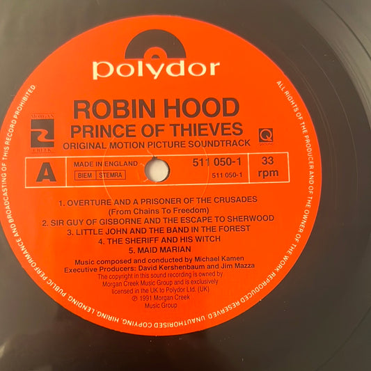 ROBIN HOOD Prince of Thieves - soundtrack