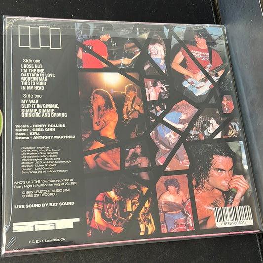BLACK FLAG - who’s got the 101/2?