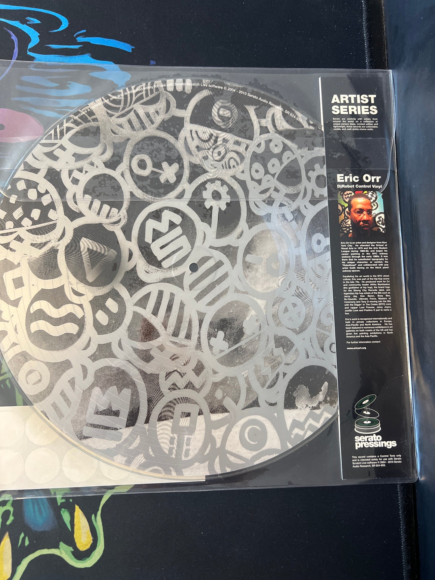 ERIC ORR DJ ROBOT CONTROL - picture disc