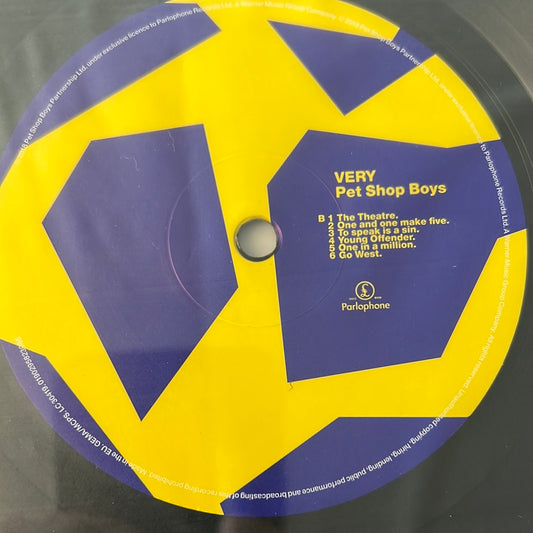 PET SHOP BOYS - very
