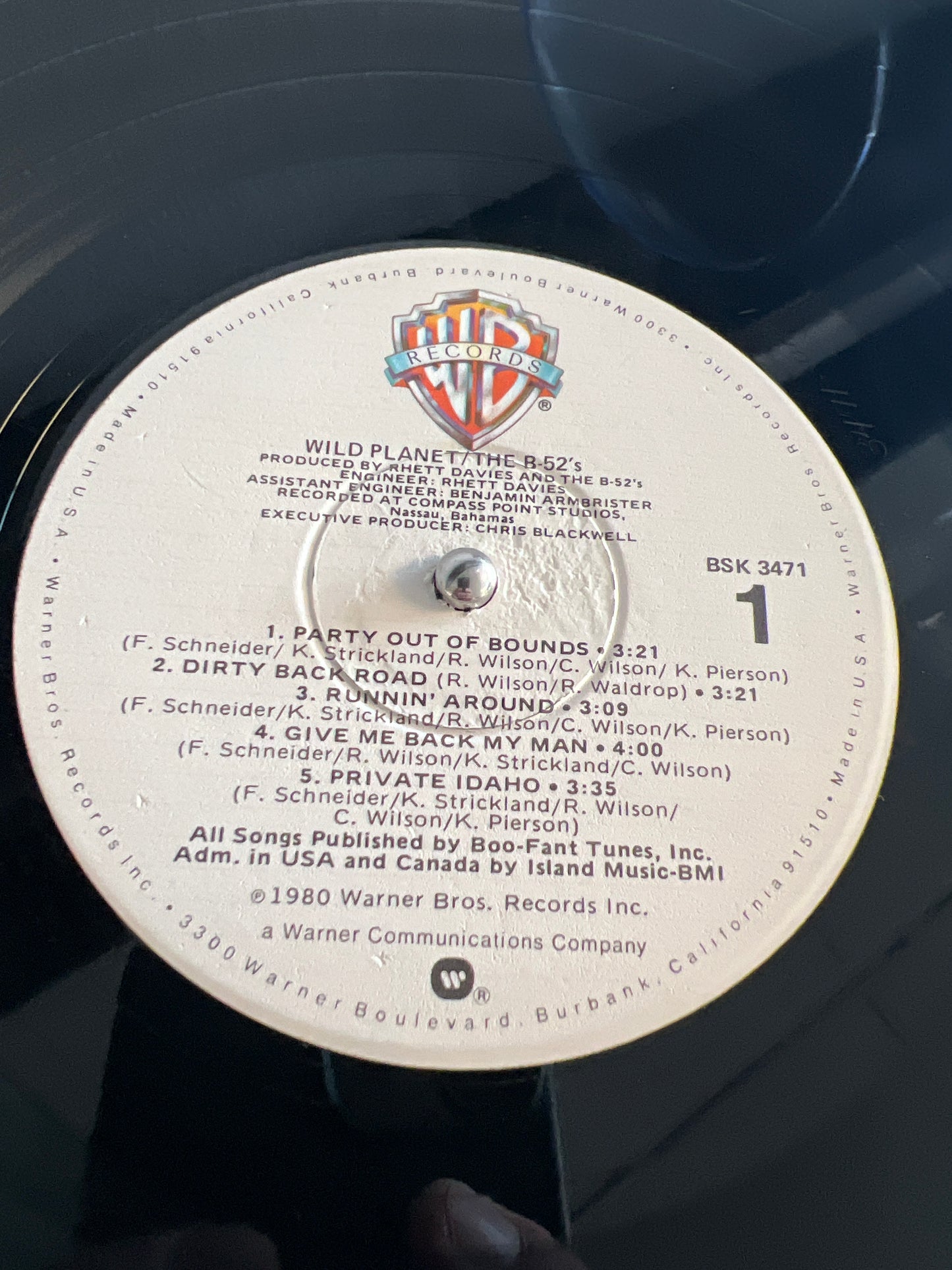 THE B-52’s - wild planet