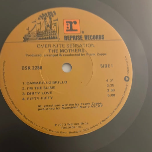 THE MOTHERS - over nite sensation