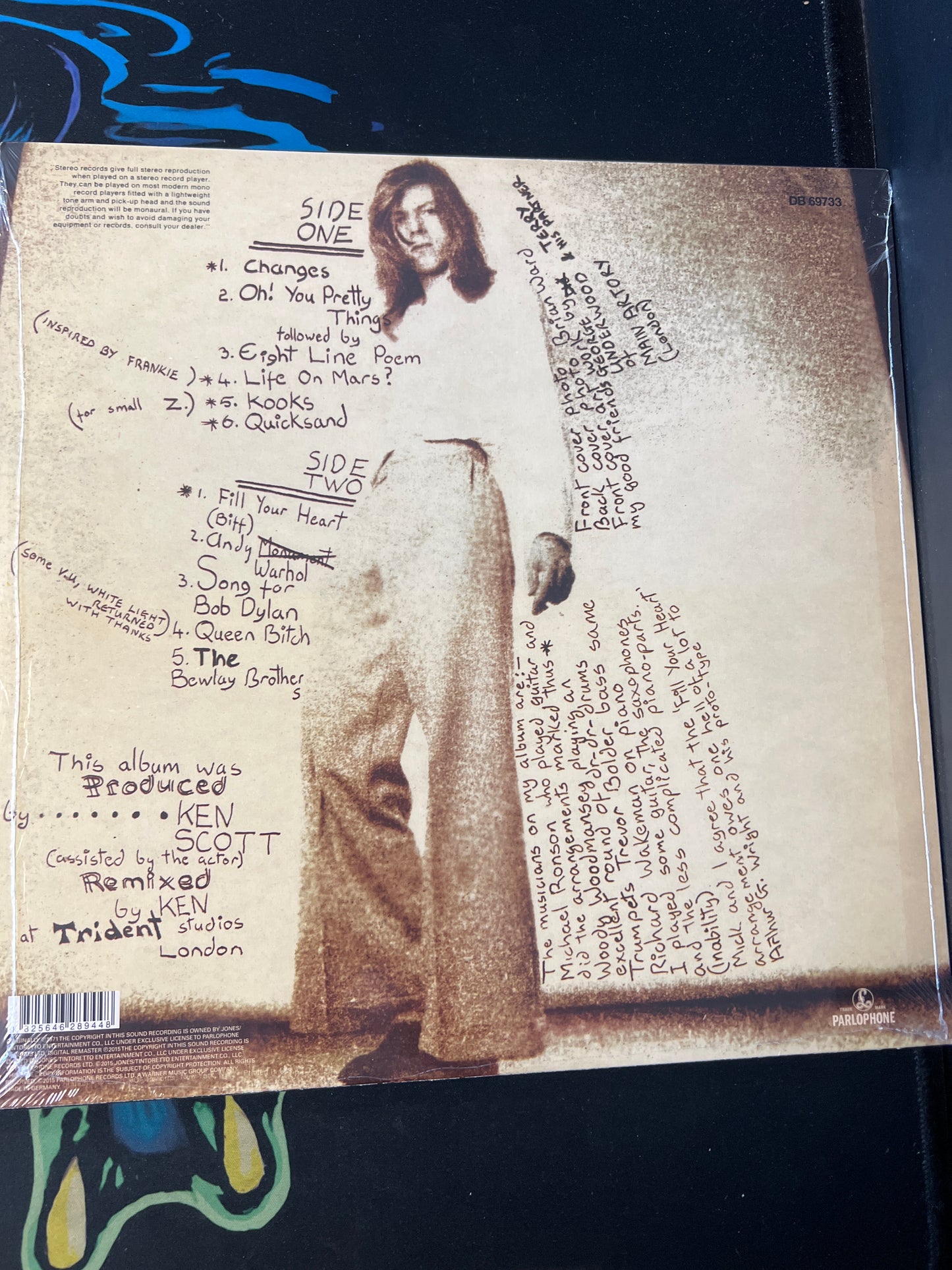 DAVID BOWIE - hunky dory
