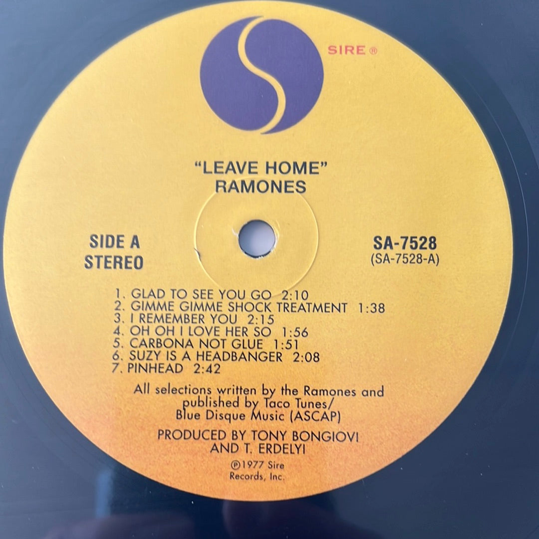 RAMONES - leave home
