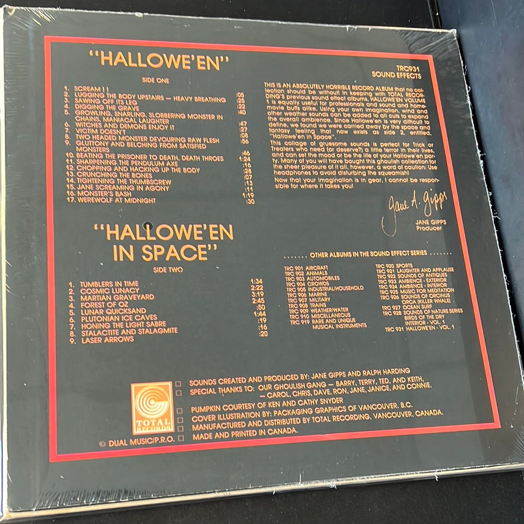 HALLOWEEN - sound effects