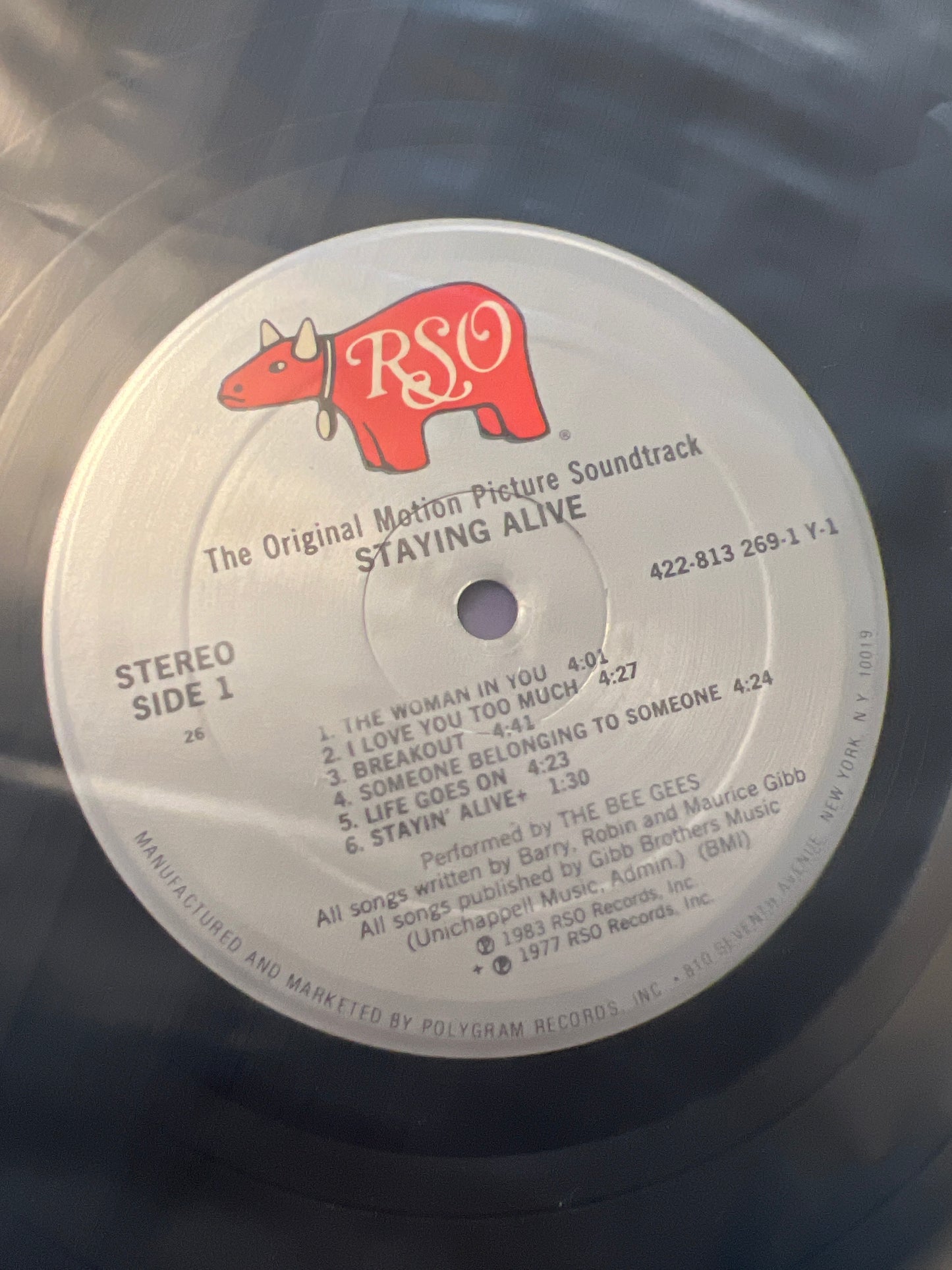 STAYING ALIVE - soundtrack