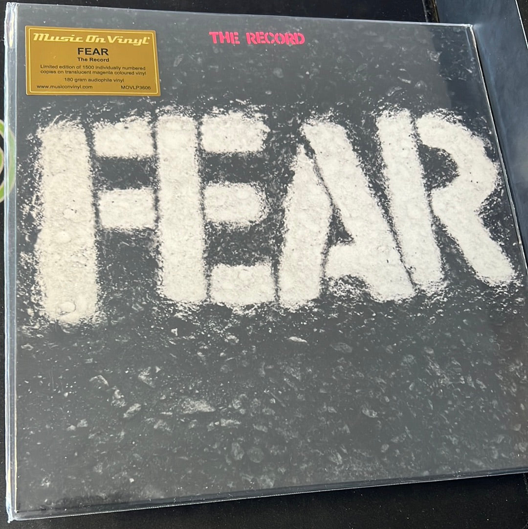 FEAR - the record