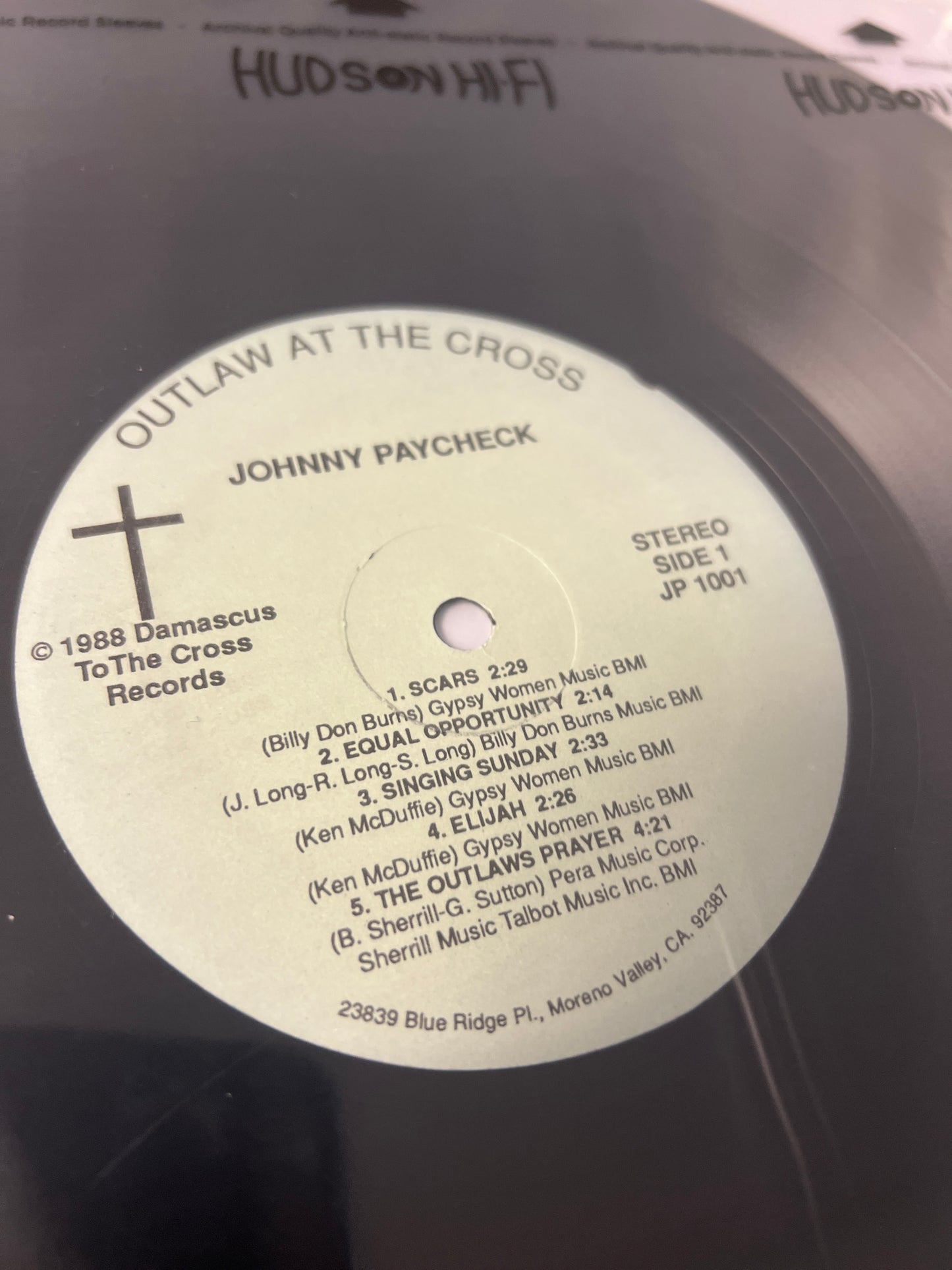 JOHNNY PAYCHECK - outlaw at the cross