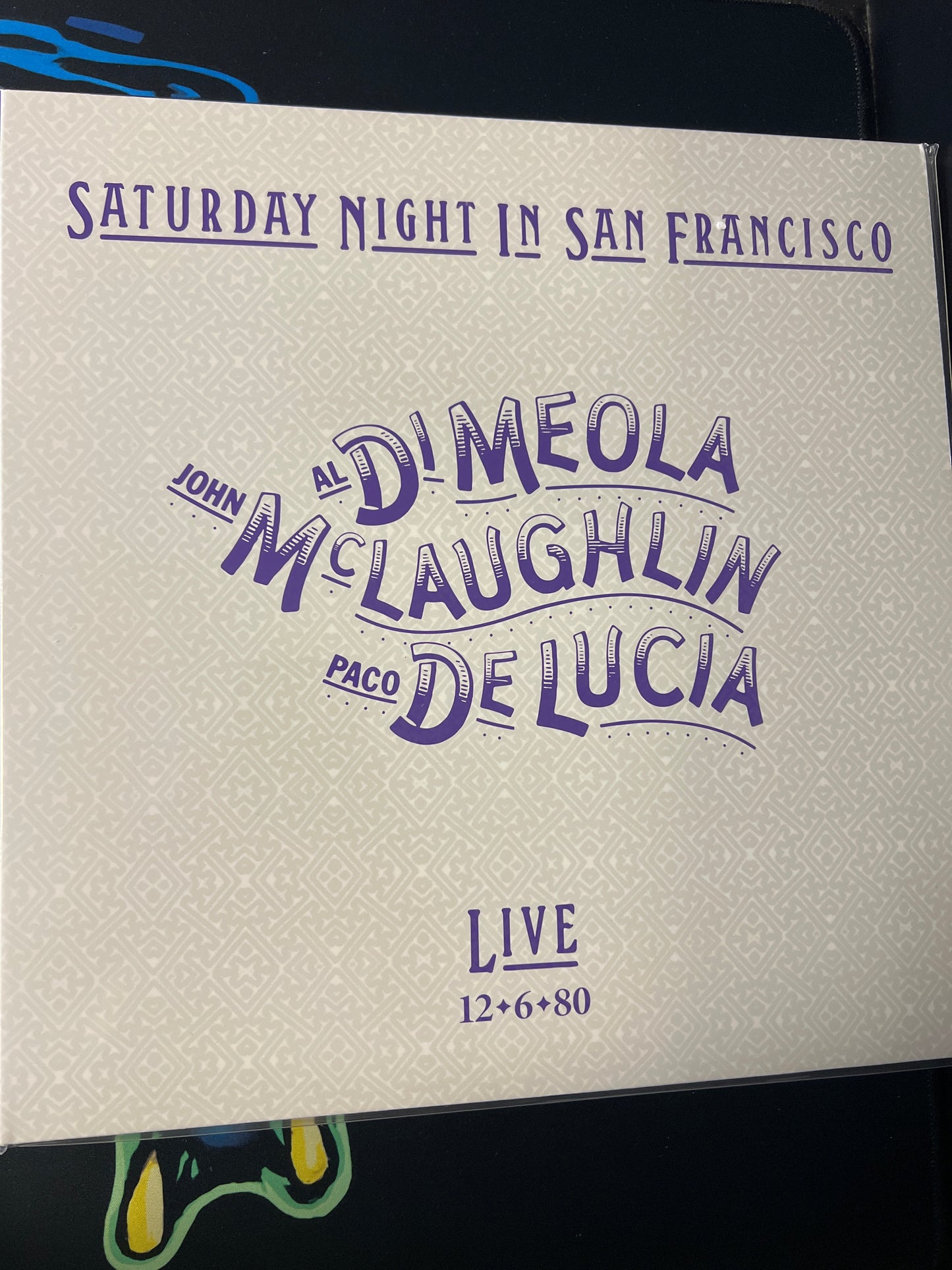 AL DIMEOLA, JOHN McLAUGHLIN, PACO DE LUCA - Saturday night in San Francisco