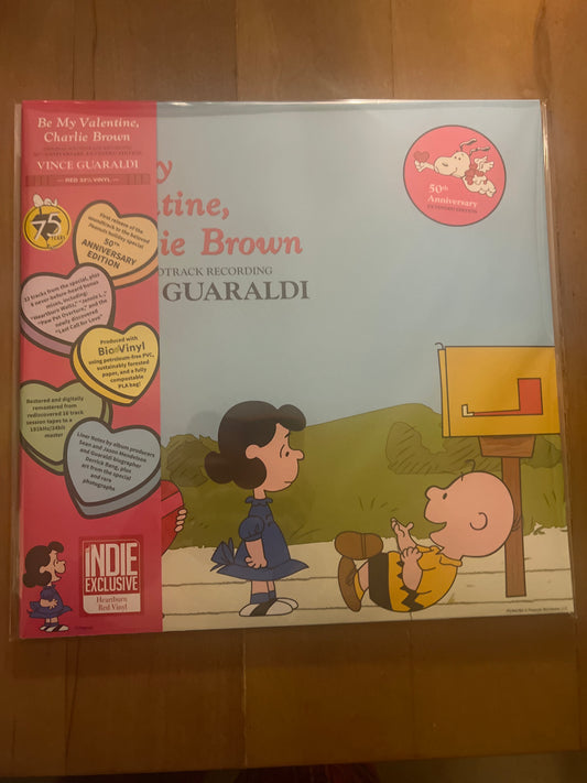VINCE GUARALDI - be my valentine Charlie Brown