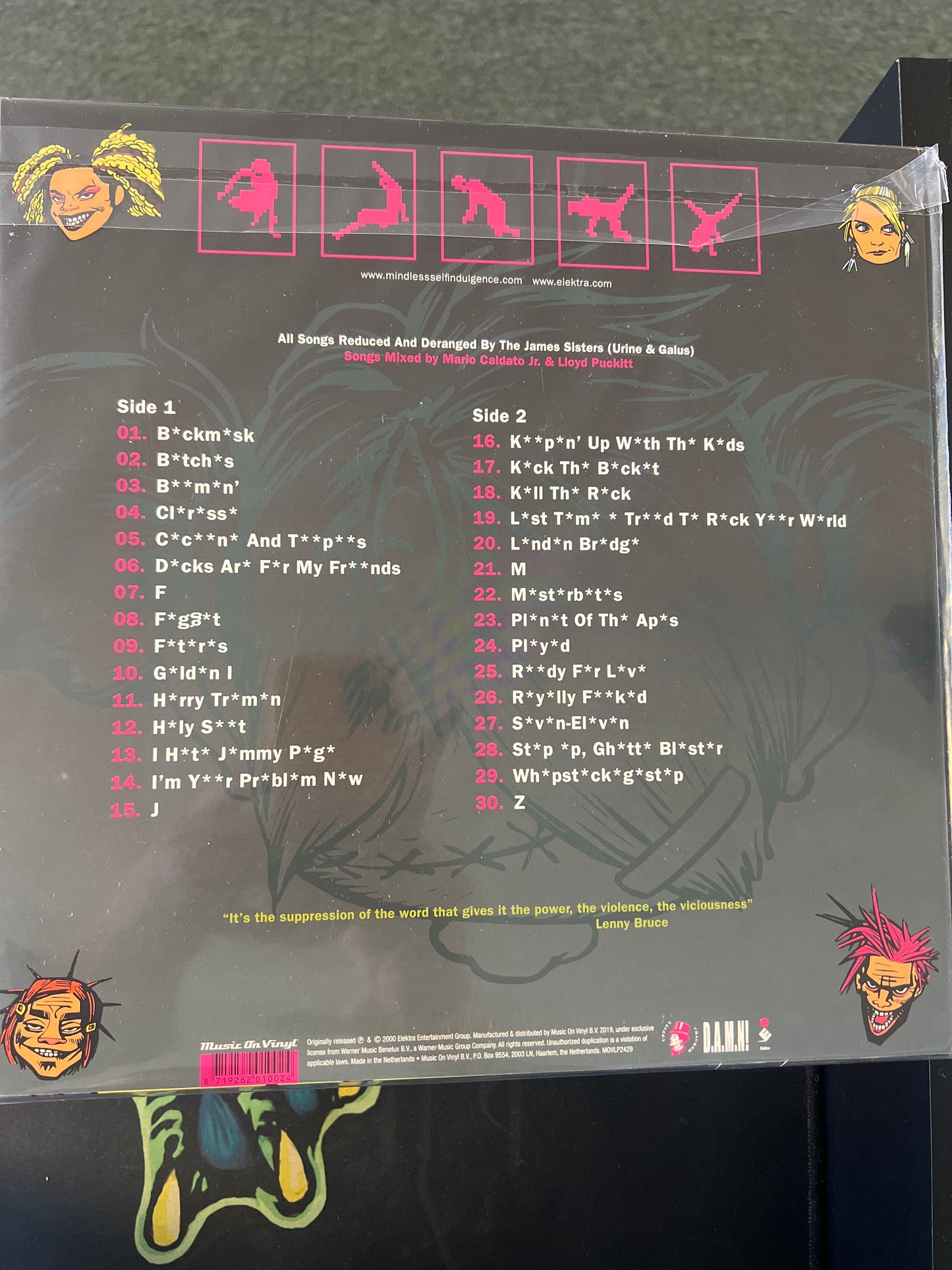 MINDLESS SELF INDULGENCE - Frankenstein girls will seem strangely sexy