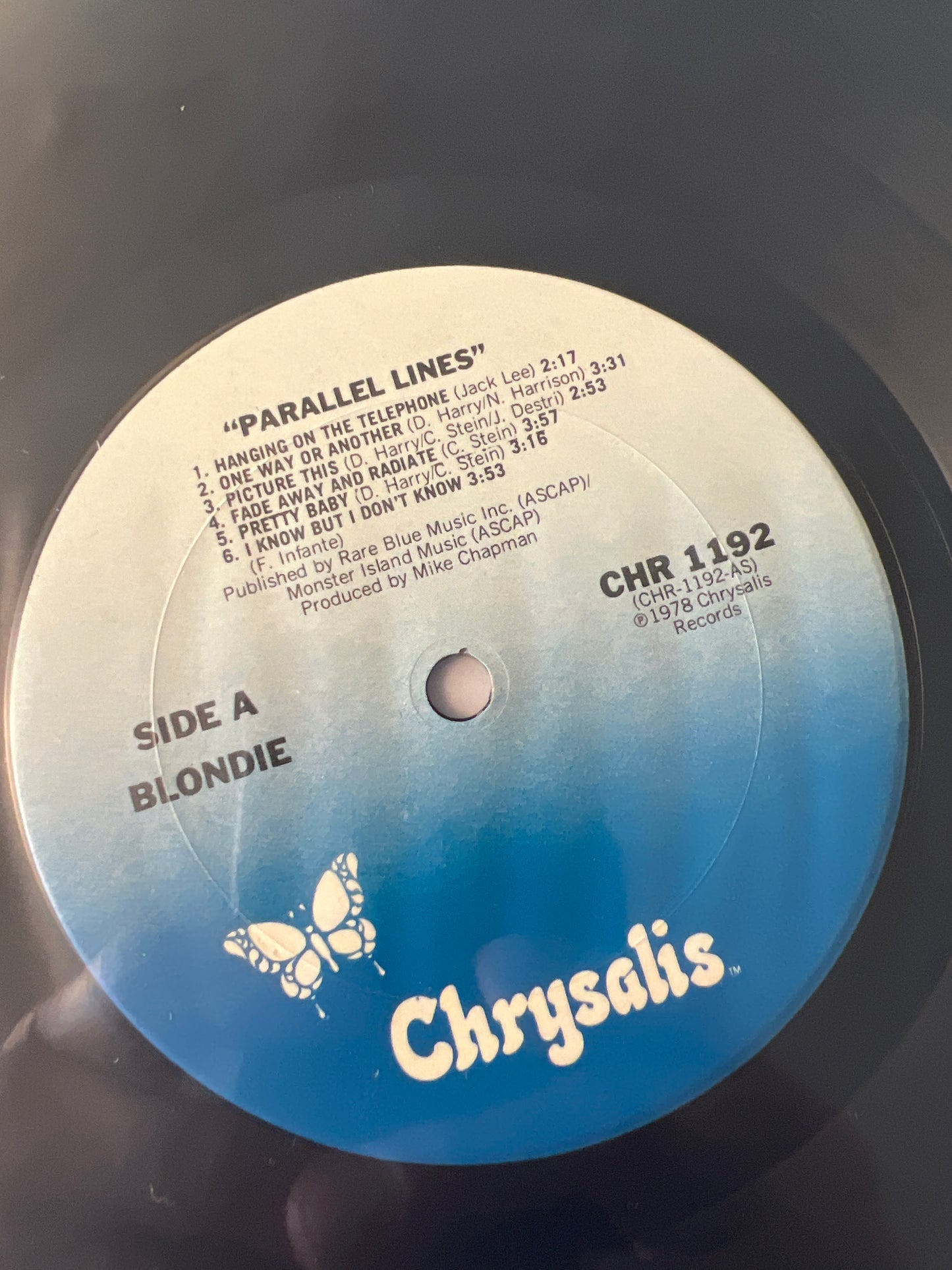 BLONDIE - parallel lines