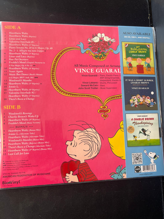 VINCE GUARALDI - be my valentine, Charlie Brown