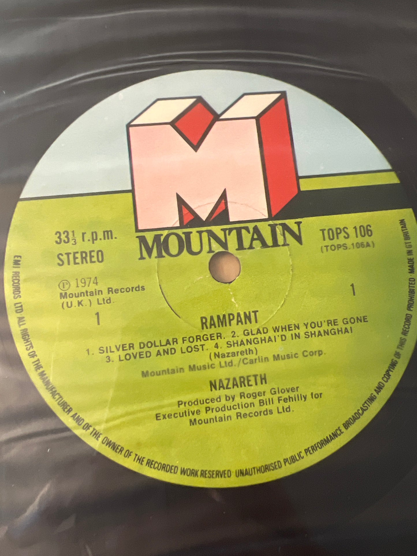 NAZARETH - rampant
