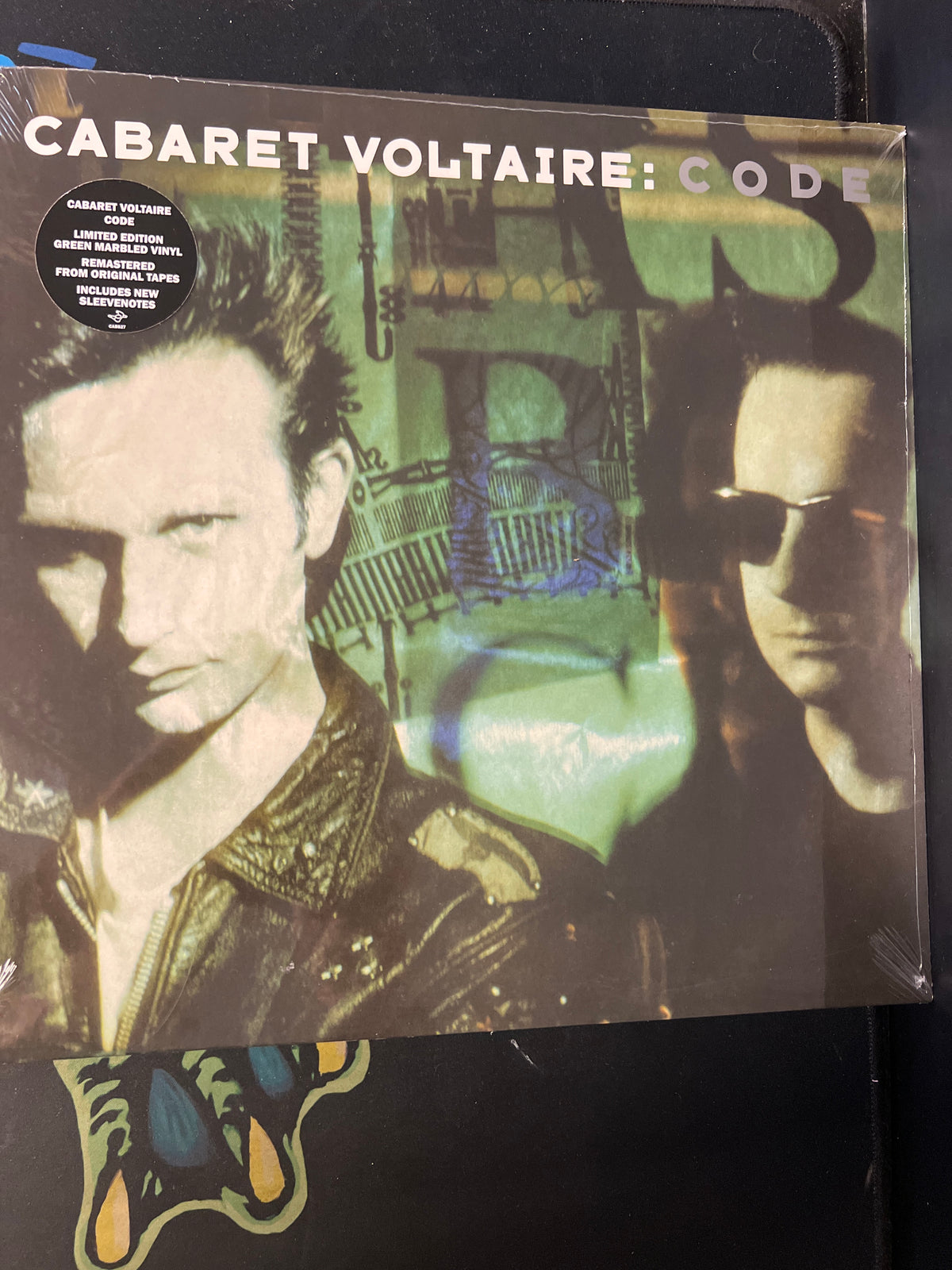 CABARET VOLTAIRE - code (limited edition marbled vinyl)