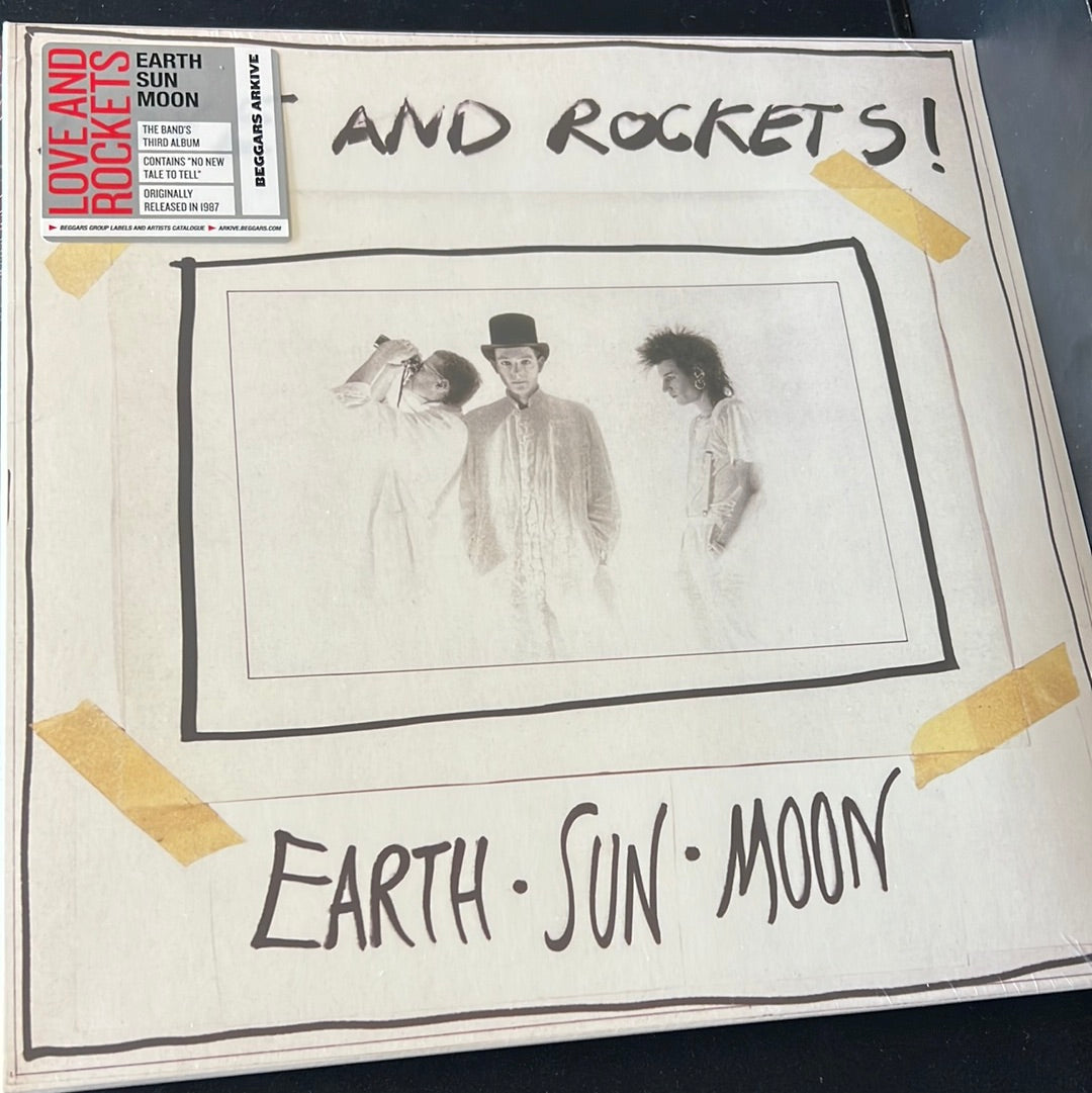 LOVE AND ROCKETS - earth • sun • moon
