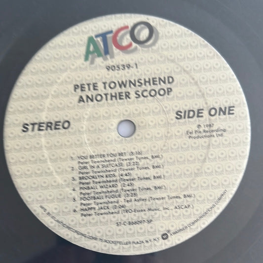 PETE TOWNSHEND - another scoop