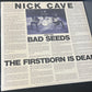 NICK CAVE AND THE BAD SEEDS - the firstborn is dead