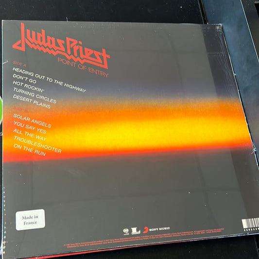 JUDAS PRIEST - point of Entry