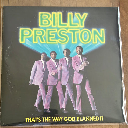 BILLY PRESTON - that’s the way god planned it