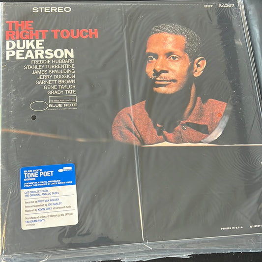 DUKE PEARSON - the right touch