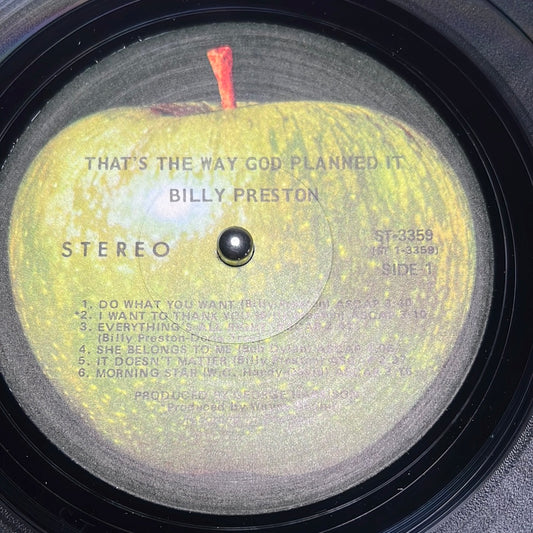 BILLY PRESTON - that’s the way god planned it