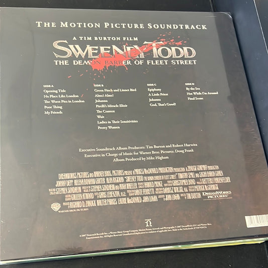 SWEENY TODD - soundtrack