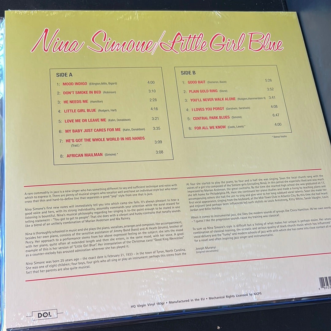 NINA SIMONE - Little Girl Blue