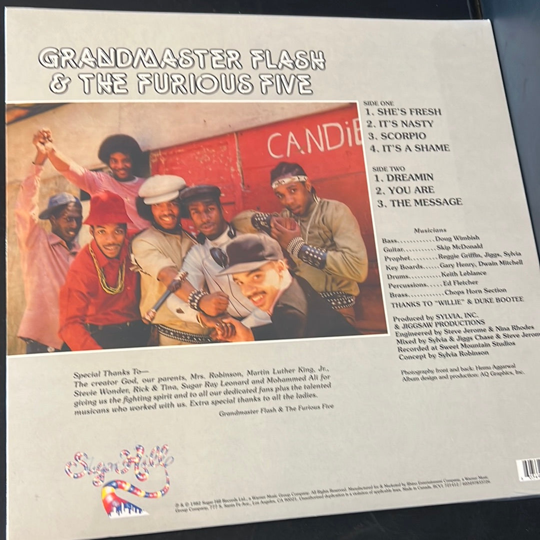 Grandmaster Flash & The Furious Five – The Message - New Vinyl Record LP