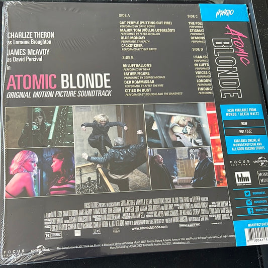 ATOMIC BLONDE - soundtrack