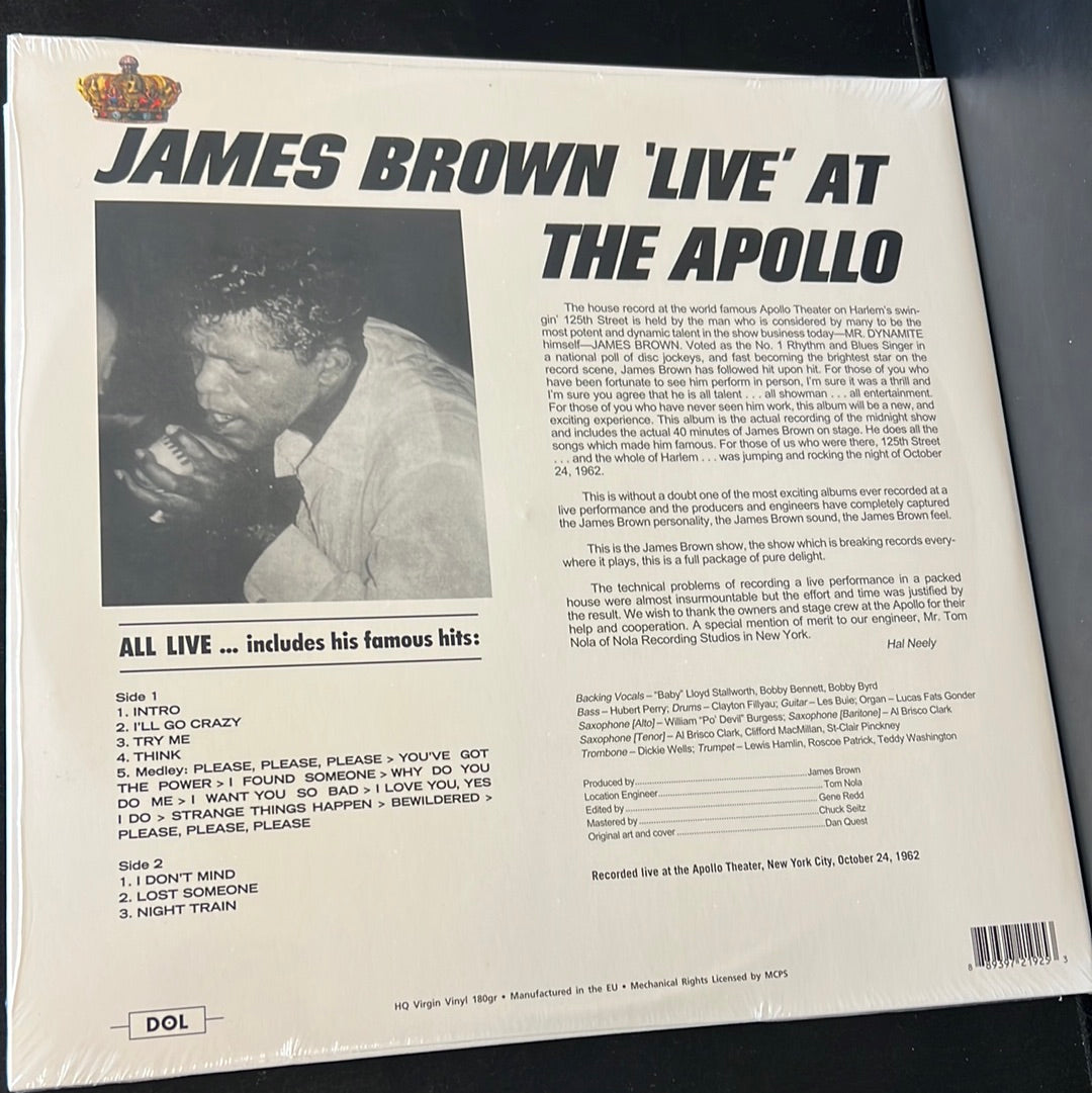 JAMES BROWN - live at the Apollo