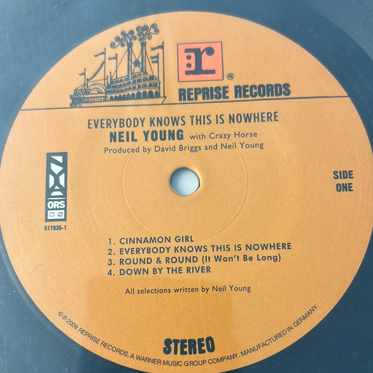 NEIL YOUNG - everybody knows this is nowhere