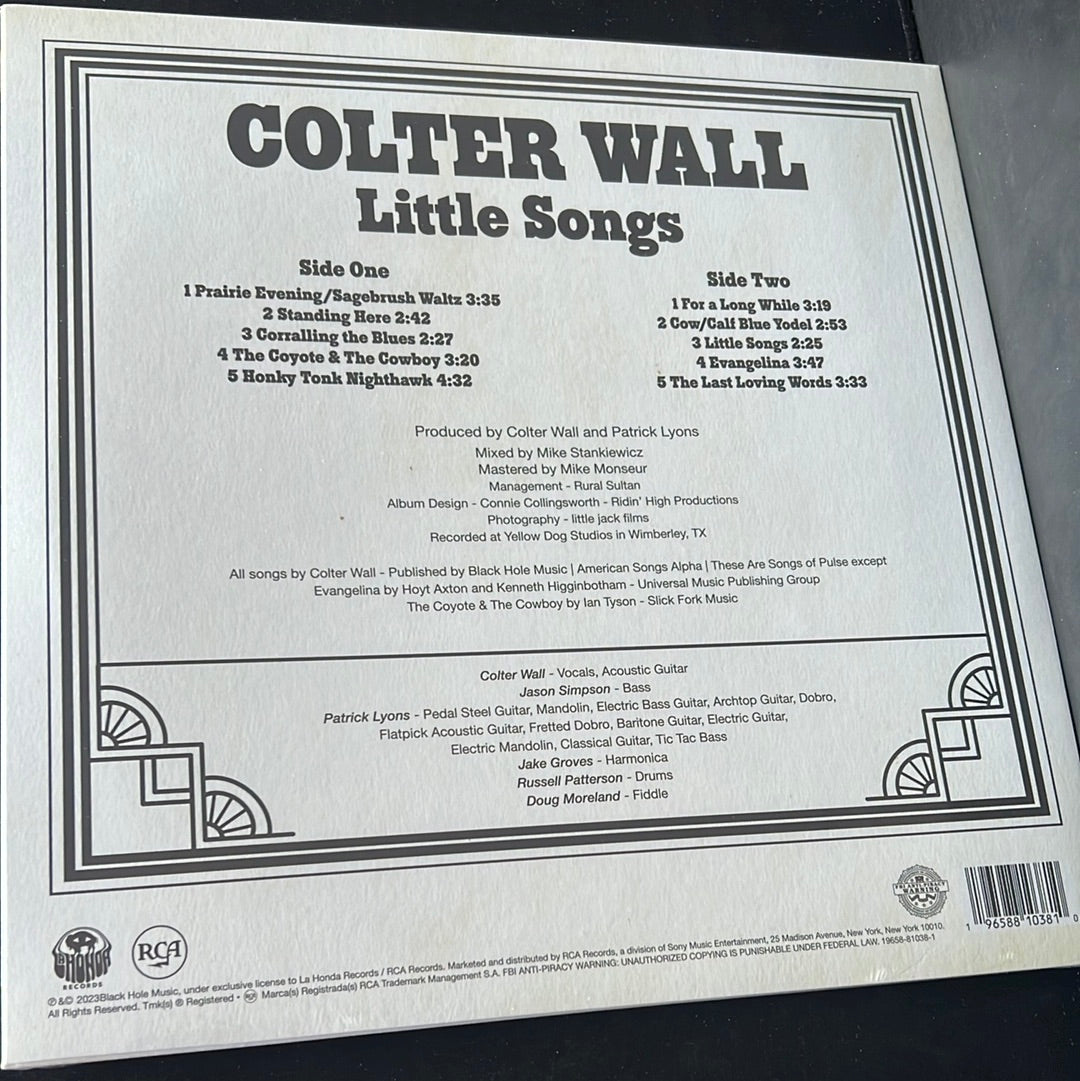 COLTER WALL - little songs