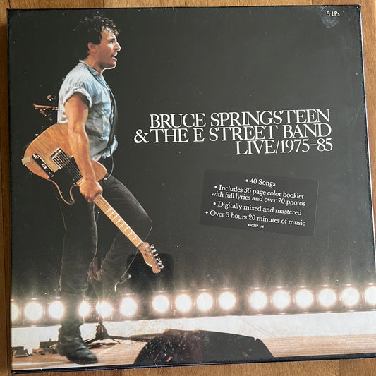 BRUCE SPRINGSTEEN - live/1975-85