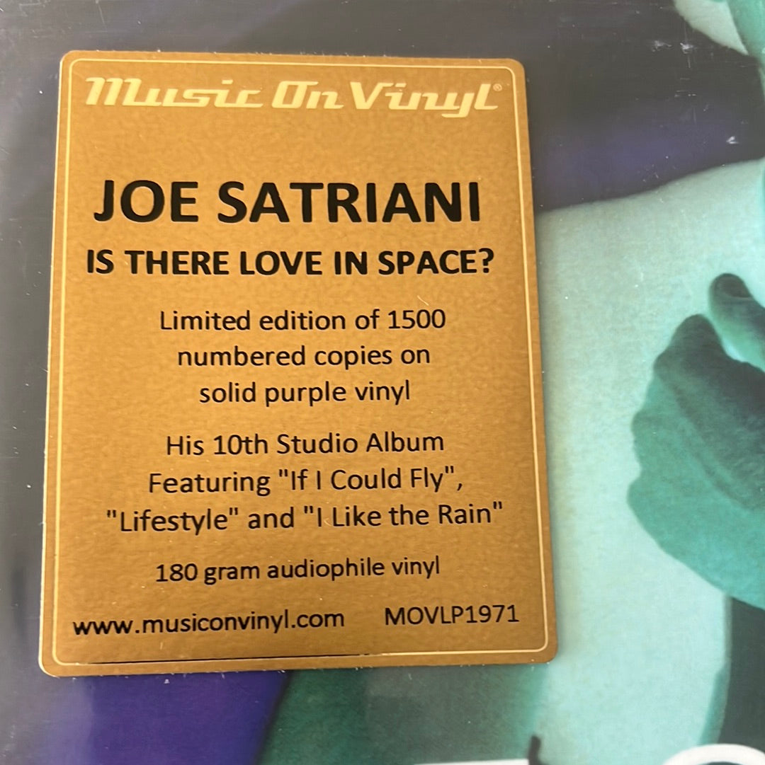 JOE SATRIANI - is there live in space?