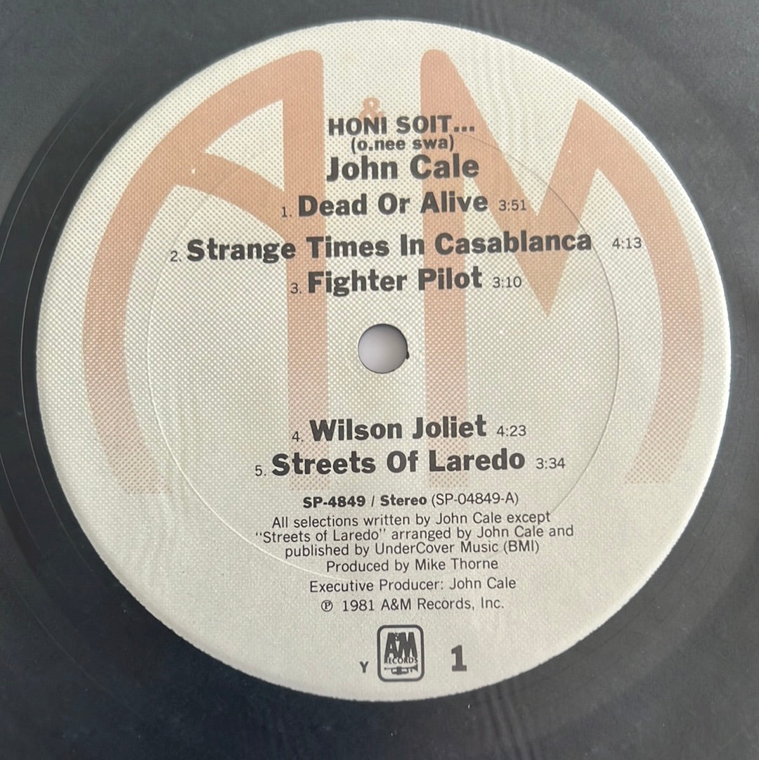 JOHN CALE - honi soit