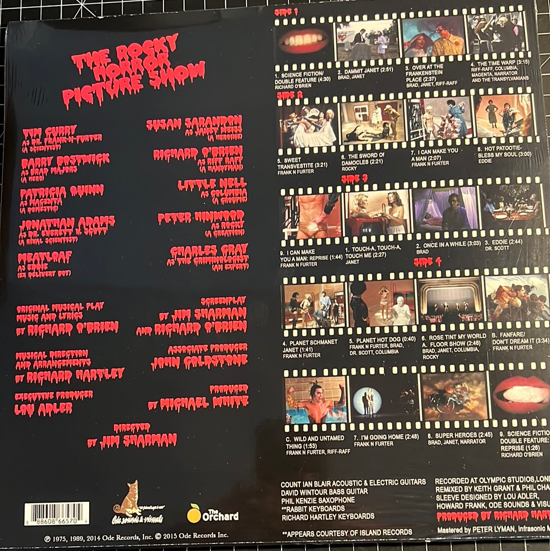 THE ROCKY HORROR PICTURE SHOW - complete soundtrack