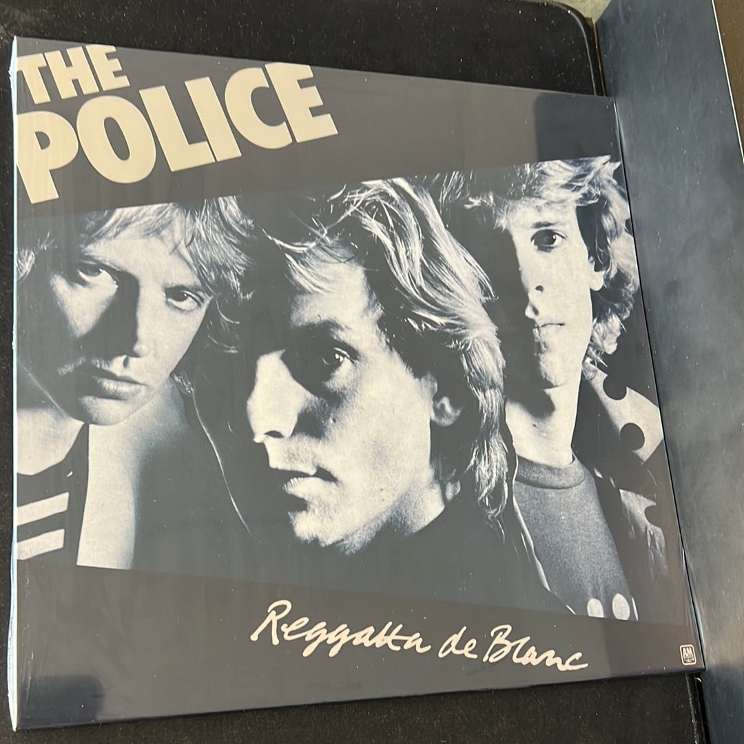 The Police T-Shirt Reggatta De Blanc – Maglietta Ufficiale Uomo Nero, Logo 8 Track