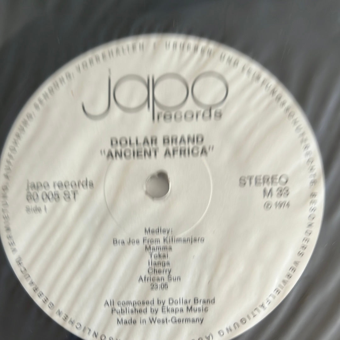 DOLLAR BRAND - ANCIENT AFRICA